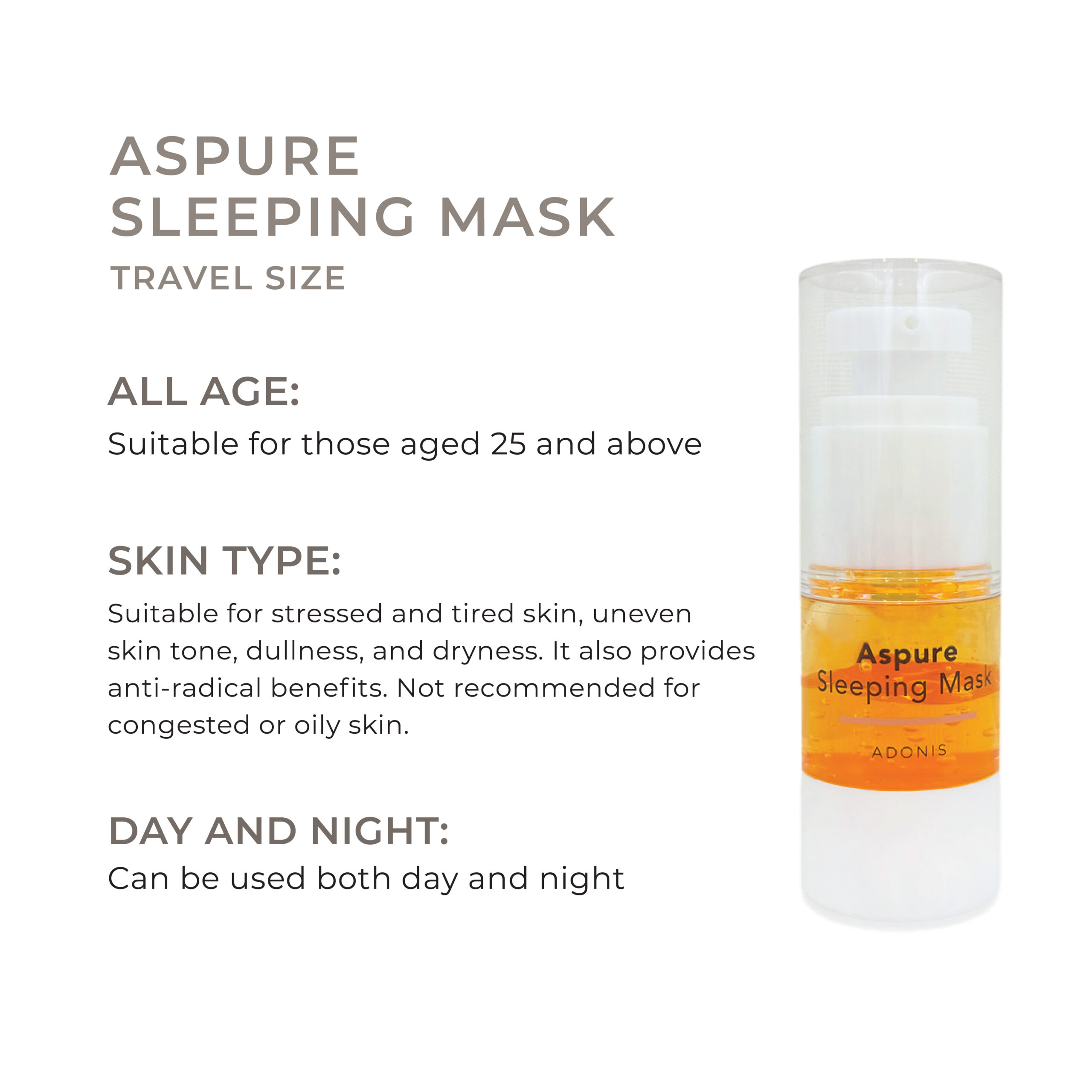 travel aspure sleeping mask